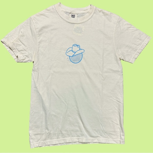 Inner Thoughts Go Wild For a While Disco Cowboy Ivory Shirt - Picture 1 of 3